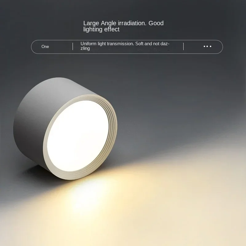 Luz LED de techo minimalista Circular montada en superficie, luz de lujo para sala de estar, dormitorio, pasillo, pasillo