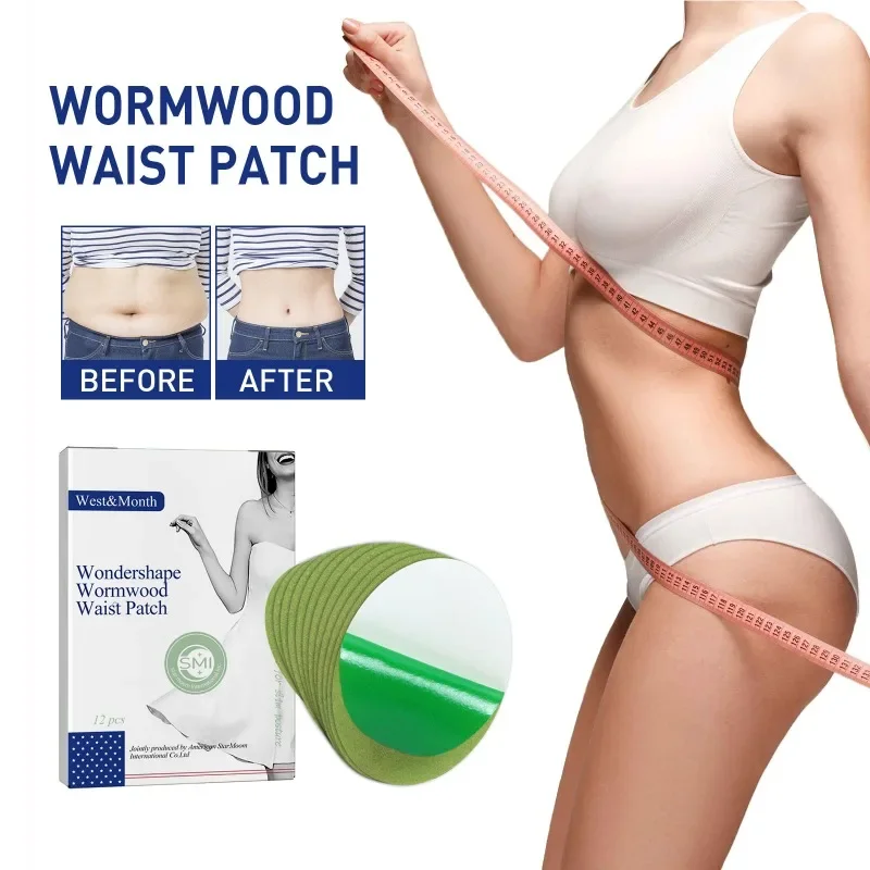 

Herbal Wormwood Slimming Waist Paste Moxibustion Plaster Weight Loss Reduce Cellulite Body Shaping Fat Burning Detox Health Care