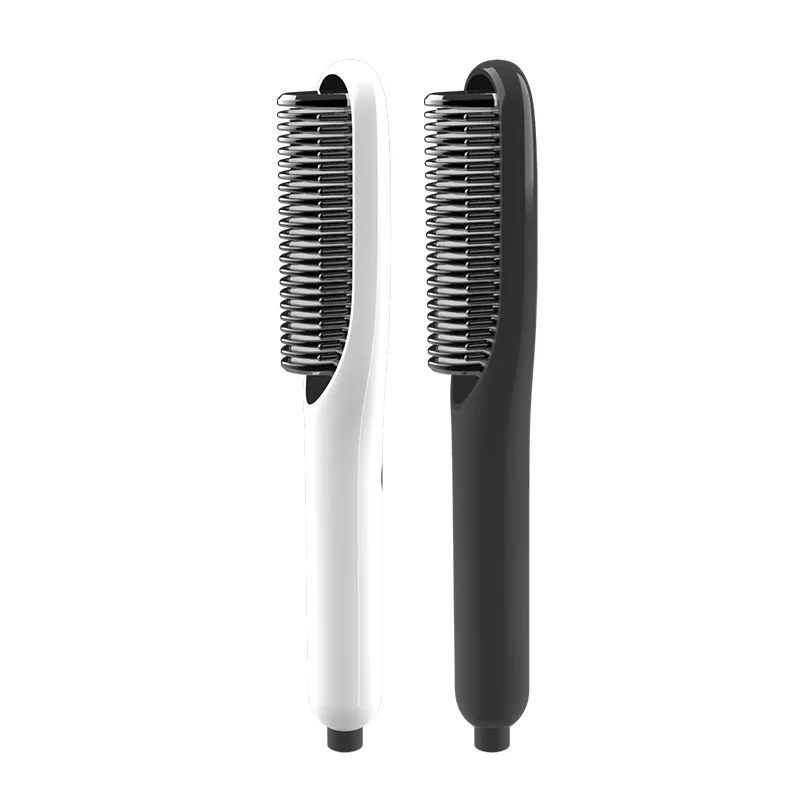 Electric Straightener Hair Comb PTC Ceramic 30 Seconds Fast Heating Salon Hair Straightener Brush for Hairdressing