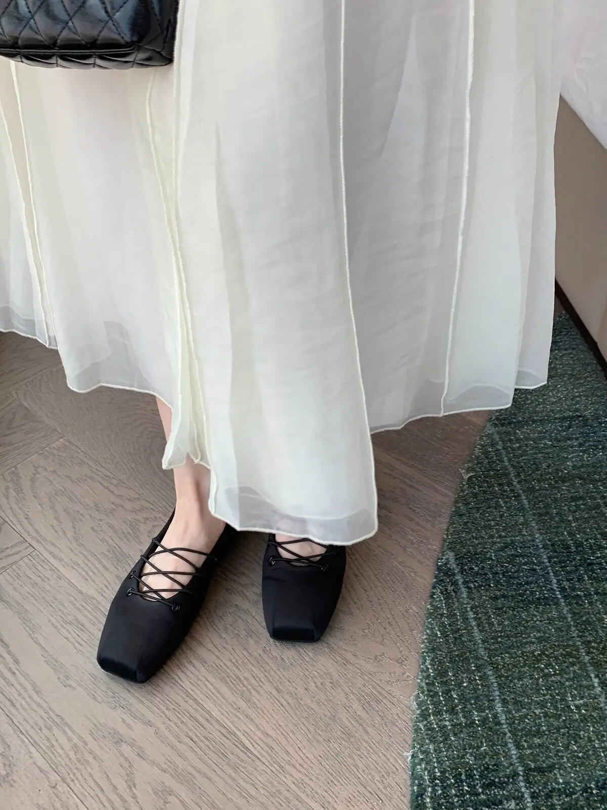 summer-2026-women's-ballet-flat-shoes-satin-cross-strap-mary-janes-casual-versatile-low-heel-korean-style-fashion-sneakers