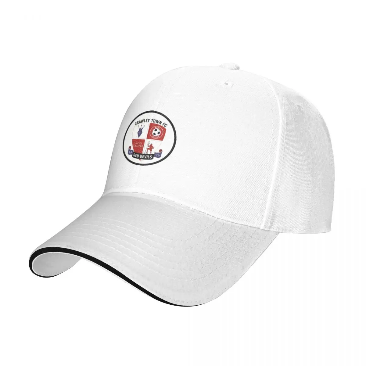 The Crawley Town F.C. Baseball Cap Golf Cap Visor Men's Hats Women's