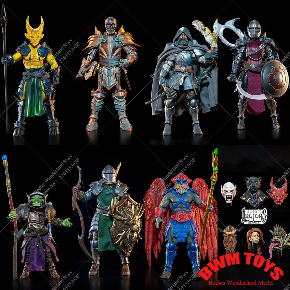 

In Stock 1/12 Collectible Four Knights Mythical Legion Duban Goblin Forest Guard Six Armed Okeaetos 7in Full Set Action Figure