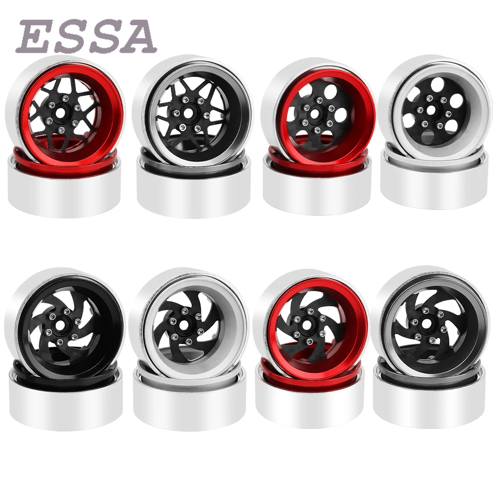 

Стопорное кольцо из алюминиевого сплава и колесо из углеродного волокна 1,3 дюйма для 1/24 осевого 90081 C10 AX24 1/18 TRX4m Детали для обновления радиоуправляемого автомобиля