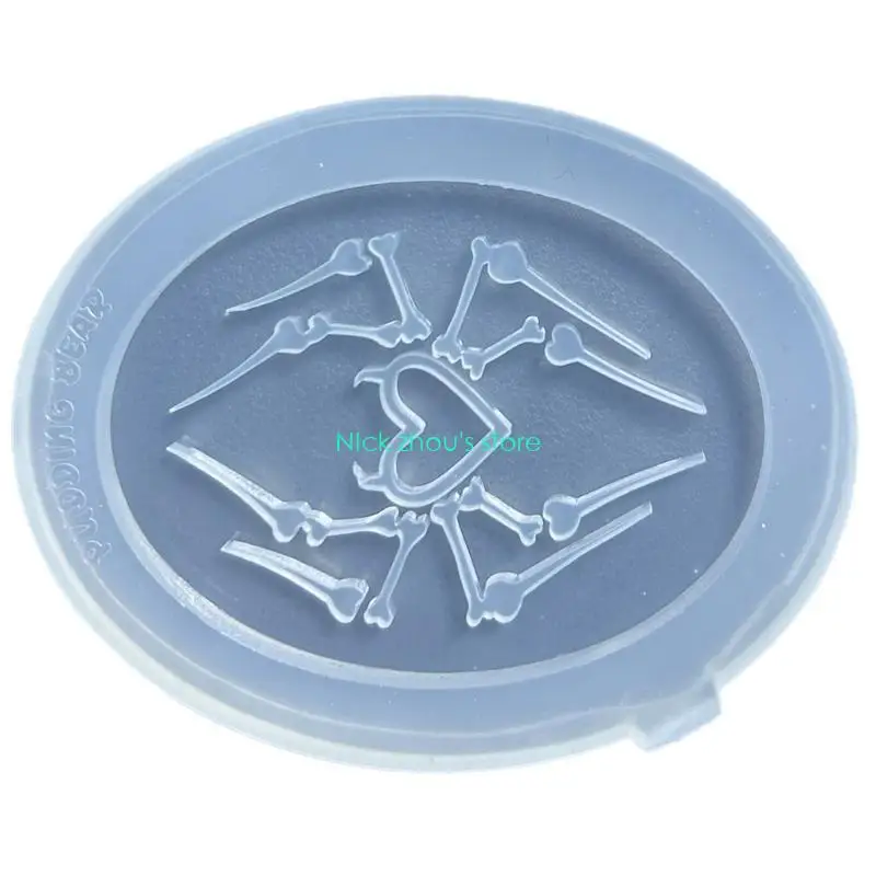 E15E Versatile Resin Casting Mold Necklace Pendant Mold Spiders Epoxy Molds