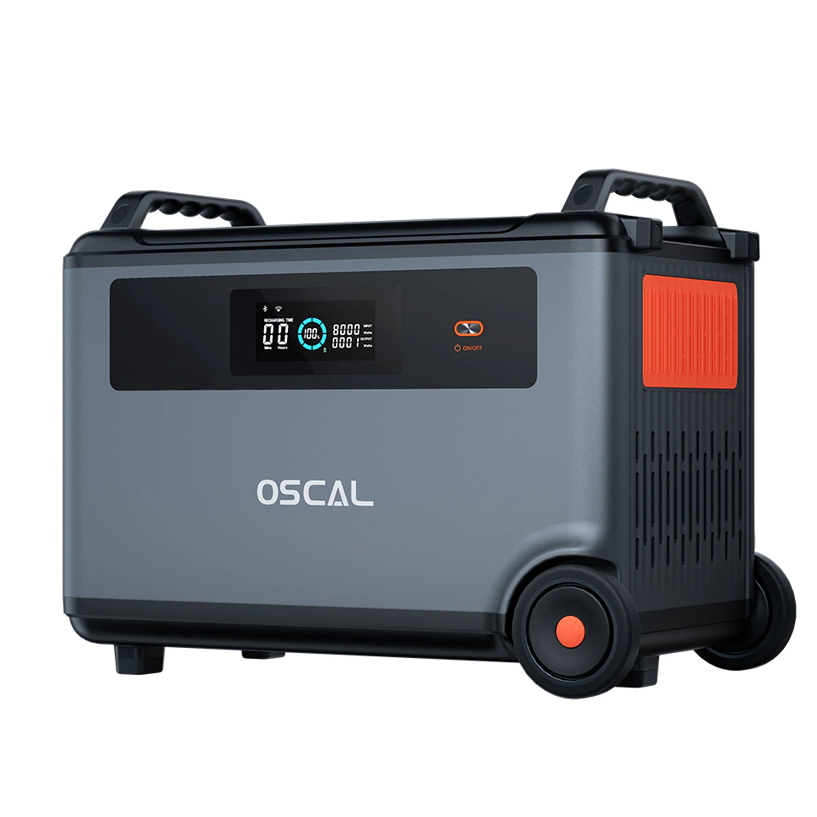 

US Oscal 3600Wh Extra Battery Pack 3600Wh to 57600Wh Battery Expandable Capacity Work with PowerMax 3600(can not be used alo