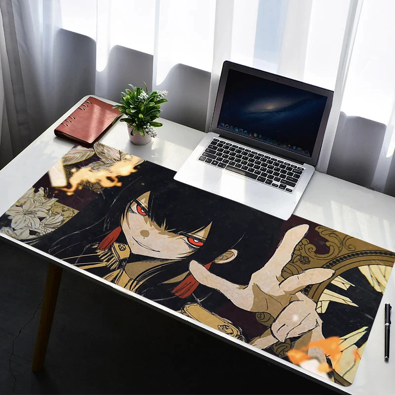 

Коврик для мыши Аксессуары для ПК Коврик для мыши Резиновые игровые коврики Аниме Девушки Нескользящий удлиненный коврик Коврик для компьютерной геймера Коврик для мыши Коврик для офисного стола