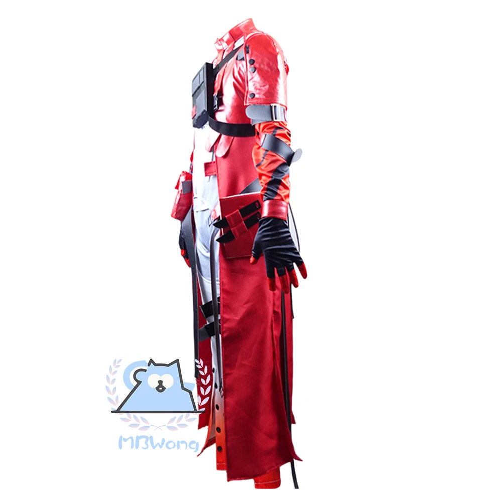 Game Waves Cosplay Costume para Homens e Mulheres, Peruca e Brincos, Cabelo Branco, Peruca, Festa de Halloween, Uniforme de Carnaval, Acessórios, Roupas de Festa