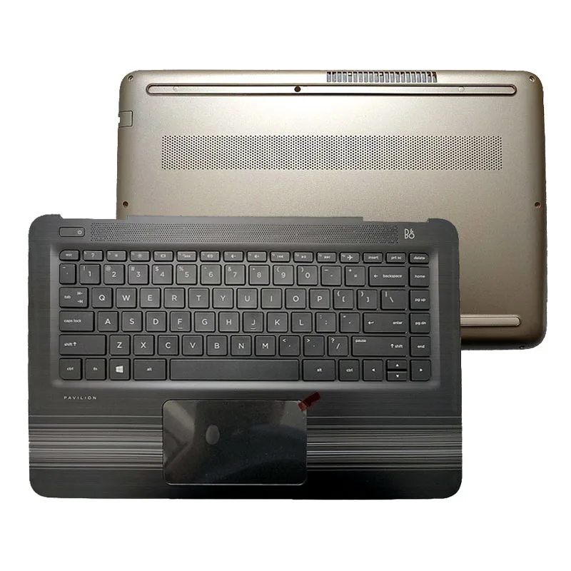 

For The New HP Pavilion 14-AL Palm Rest Keyboard US Without backlight/ Bottom Cover Shell