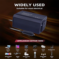 150W Rated Power Car Power Inverter DC 12V To AC 220V USB Car Adapter Converter Modified Sine Wave Car Charger Adapter US Plug