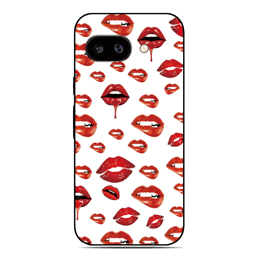 Kiss Lip Heart Cover For ZTE Blade A76 A36 A56 V40 Pro A35e A75 A54 4G A34 A53 Axon 50 Ultra 40 Lite 11 SE 10 20 30 Phone Case view 5