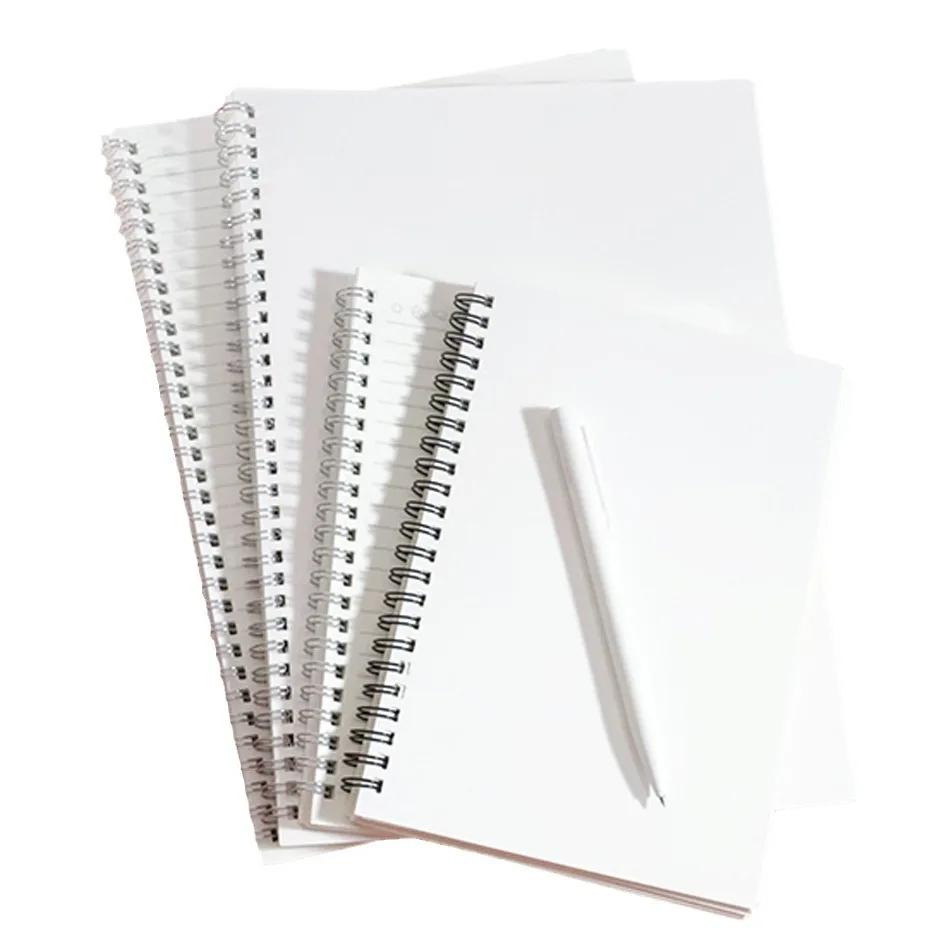 1Pcs A5 A4 Blank DIY Sublimation notebook Notepads Heat Transfer Printing Notebooks