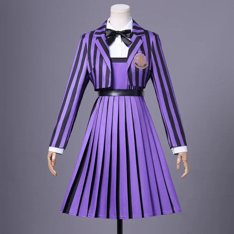 

Enid Sinclair Girl's Dress ‌ Cosplay birthday party performance costume Halloween carnival dress-up