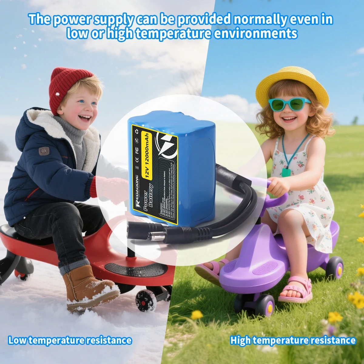 12 فولت 12000 مللي أمبير بطارية ليثيوم أيون قابلة للشحن 3S2P مع حماية BMS لشريط LED ضوء لعبة نظام أمان السيارة