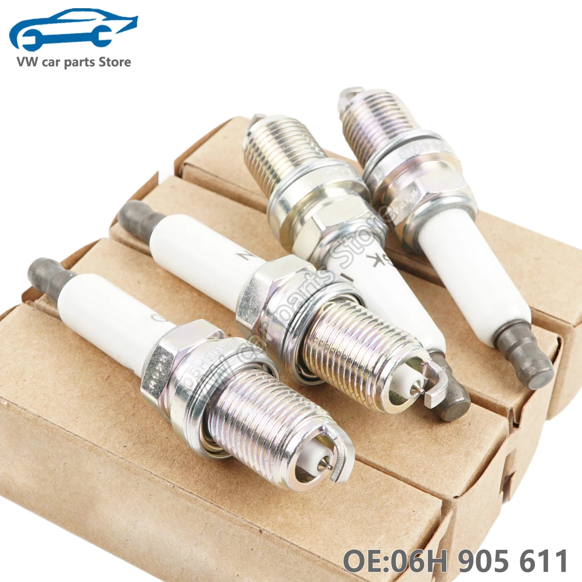 

06H905611 FAW spark plug For VW Audi SKoda Seat EA888 GEN2 engine 06H905601A 06H905604 06H905621 101905631B 101905631H