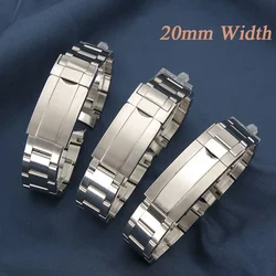 Pulsera de reloj para Rolex DAYTONA GMT SUBMARINER, accesorios de reloj, correa de Metal, cierre de acero inoxidable, cadena de correa de reloj