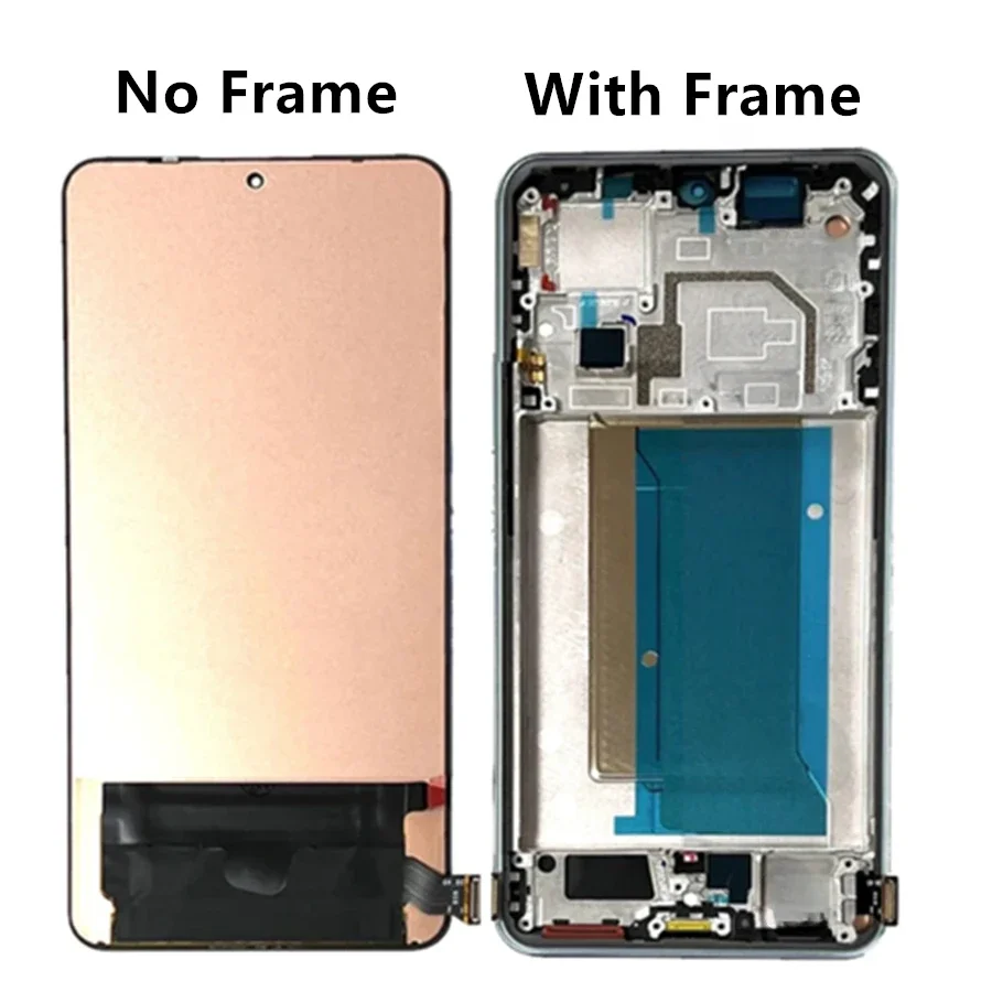 Écran tactile de remplacement pour Xiaomi Mi 13T Pro, écran LCD 2306EPN60G, assemblage de Hébergements eur, réparation, 6.67 en effet