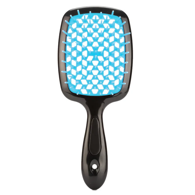 WANMEI Luchtkussen Kam Plastic Massage Antistatische Droog Nat Krullend Haar Uitholling Haar Borstels Kapper Styling Kappers Te