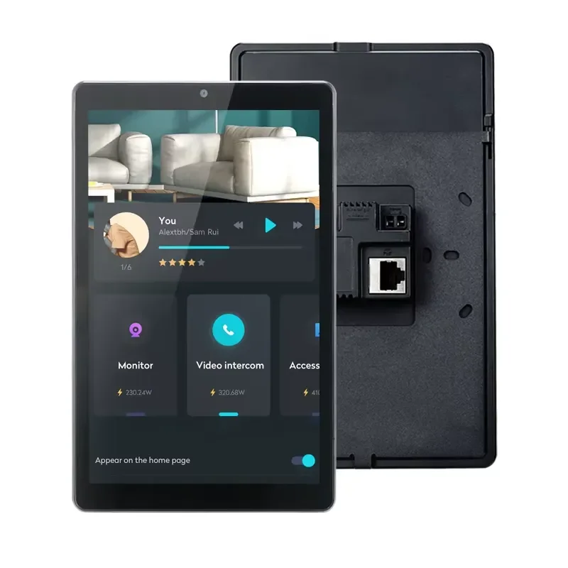 for 8 Inch Android POE Tablet Wall Mounted Touch Control Panel Smart Home Automation System IoT Device Popular in September