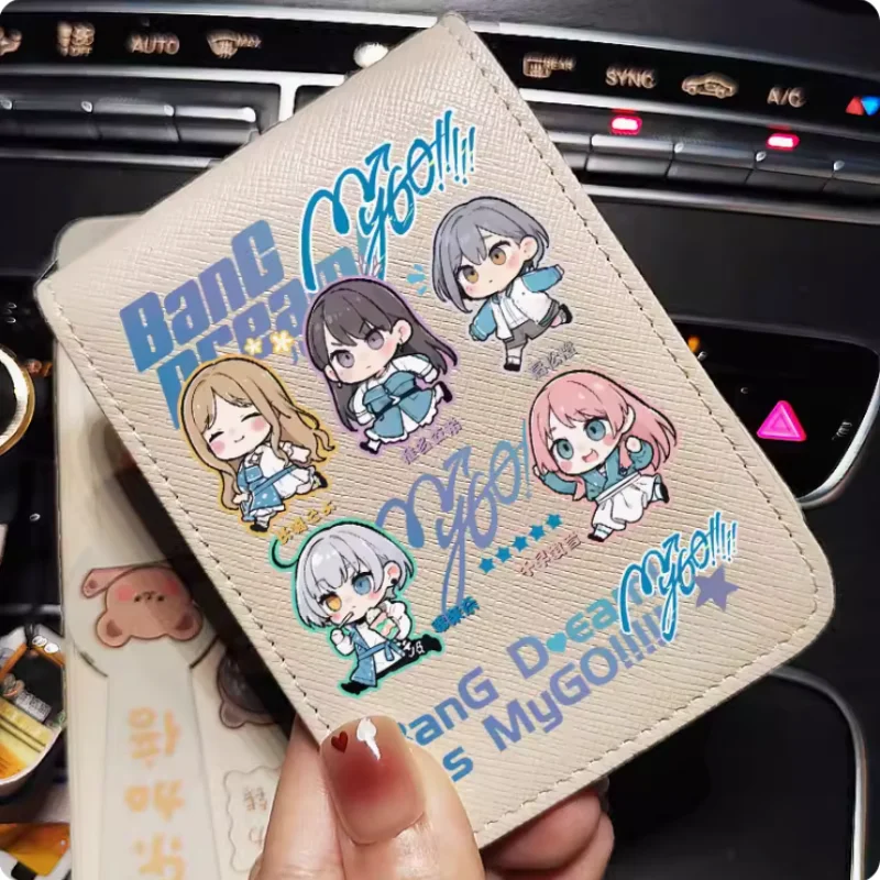 

Anime BanG Dream! It's MyGO Fashion Wallet PU Purse Card Cash Holder Bag Cosplay Gift B828