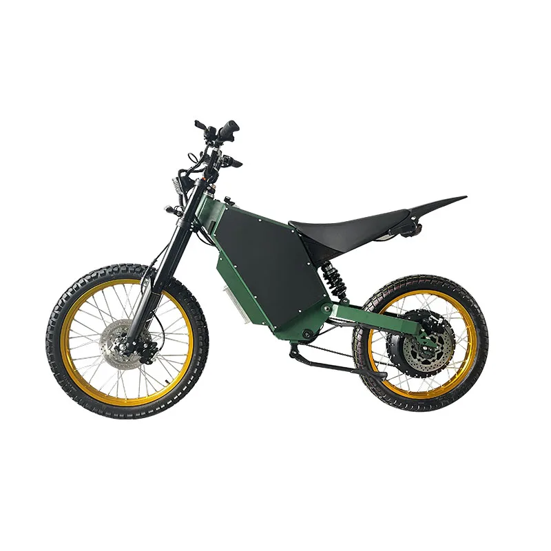 Veloce 120 KMH Moto Elettrica 72V 5000W 12000W 15000W 21 Pollici 50MPH Mountain Dirt Full Bike 80KMH 100KMH E Moto