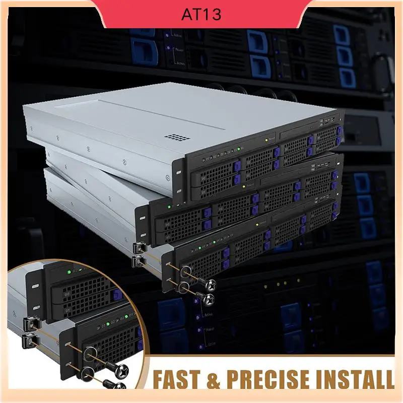 

AT13 200Pcs M6x16mm Computer Rack Mount Cage Screws And Nuts & Washers For Rack Mount Server Cabinet