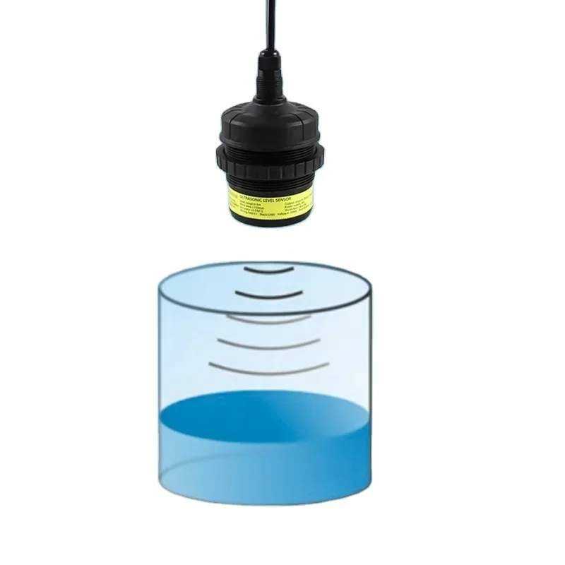 IP67 Water Level Indicator Ultrasonic Level Sensor For Sewage Water Level Measurement HOT SALES