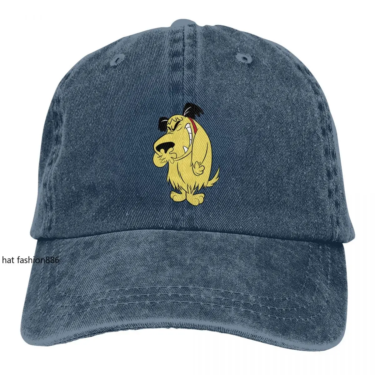 Classic Laughing Muttley Wacky Races Baseball Cap Unisex Style Distressed Denim Sun Cap Outdoor Activities Caps Hat