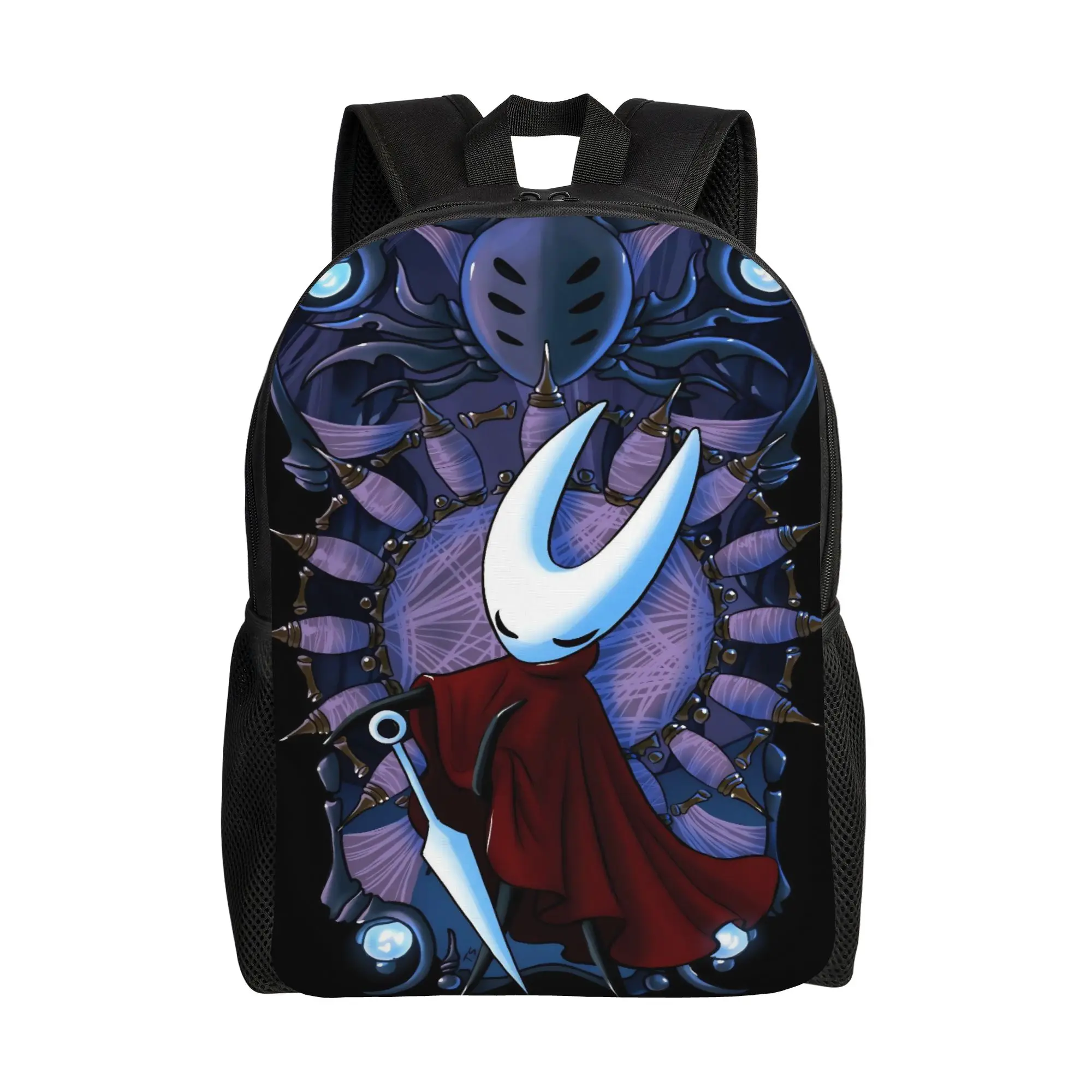 Hollow Knight Video Game Backpack  Workout Backpacks Girl Aesthetic High School Bags Colorful Pattern Rucksack