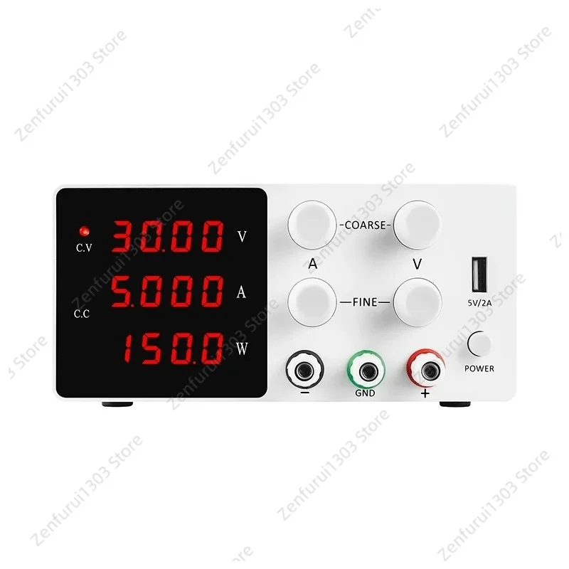 Digital Display DC Power Supply 30V5A 30V10A Adjustable Stabilized High Precision Experiment Meter