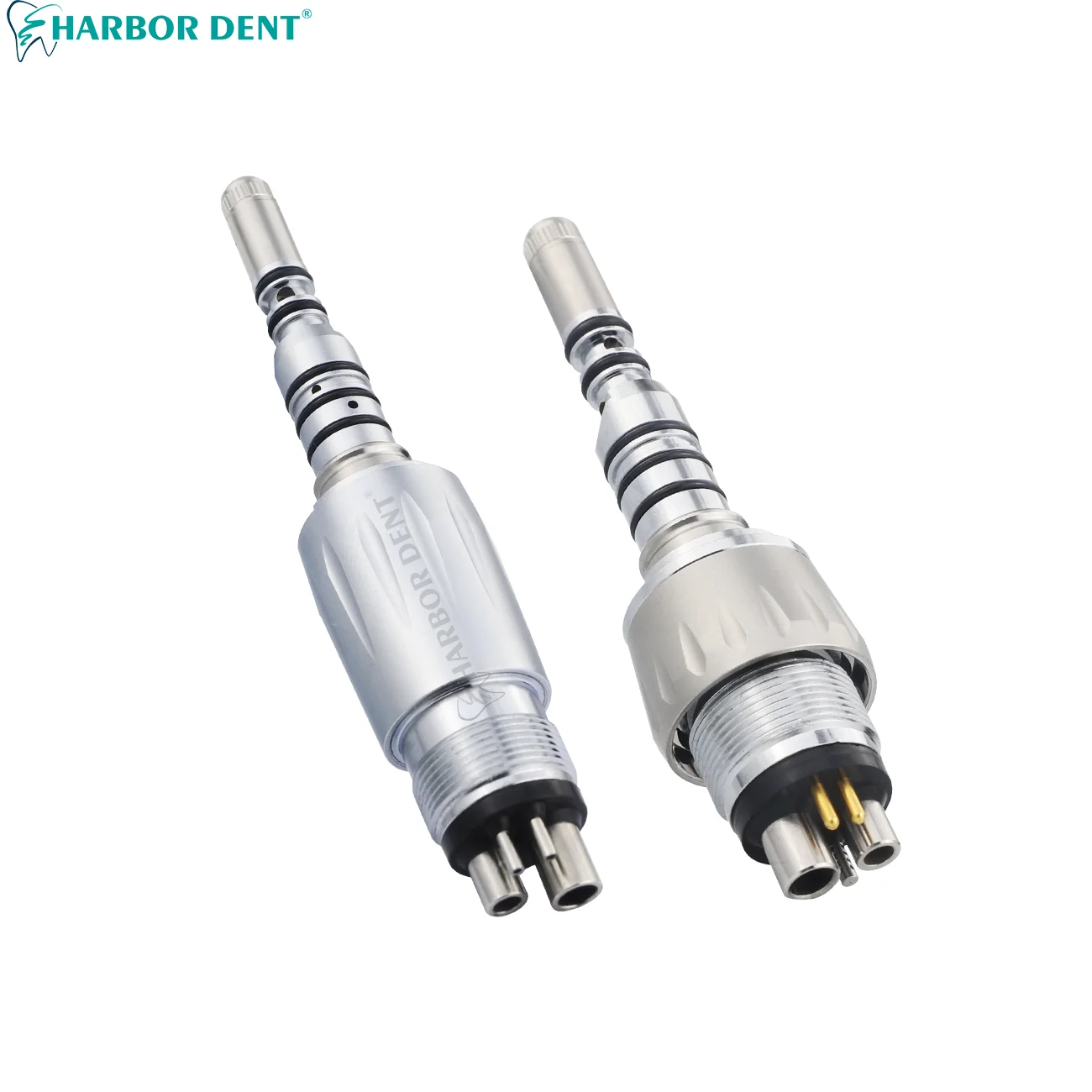 Dental Quick Coupler 4/6Holes Optical Quick Connector For Fiber Optic High Speed Handpiece Dentistry Accessories