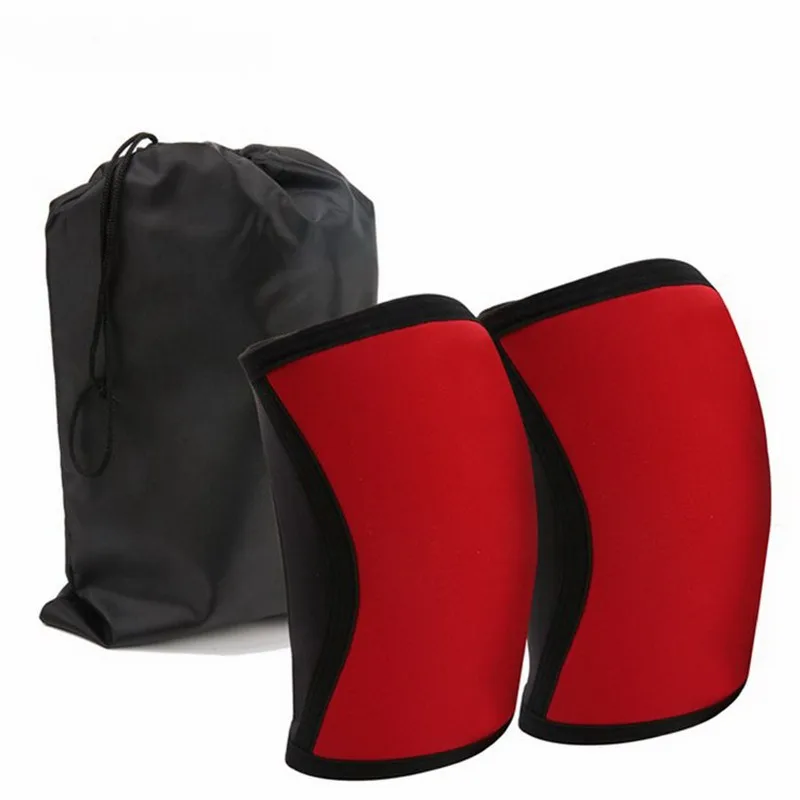 Chloroprene Rubber Neoprene Thigh Sleeve Flexible Lightweight Durable Protection Brace Gym Training Exercise Anti-slip Support