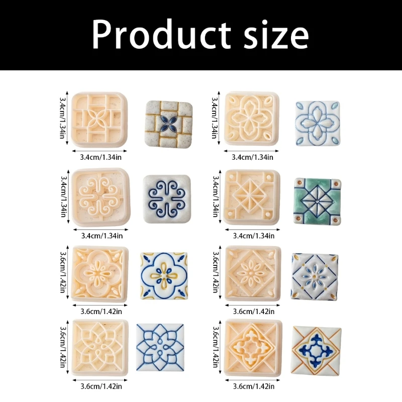 Embossing and Cutting Clay Mold for DIY Earring and Pendant Work E0BF