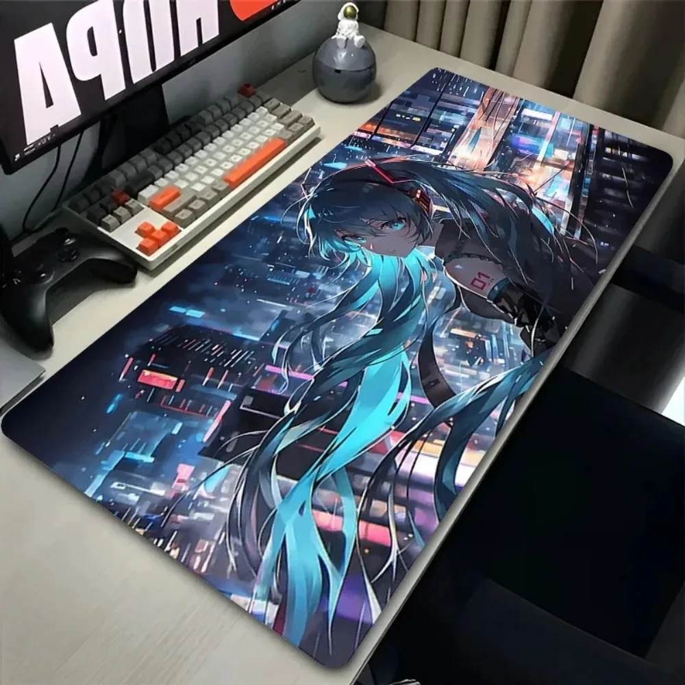 

Большой коврик для мыши в стиле аниме, милый коврик для мыши, премиум-класса, настольный коврик с изображением сексуальной девушки, подходит для дома, офиса и игр