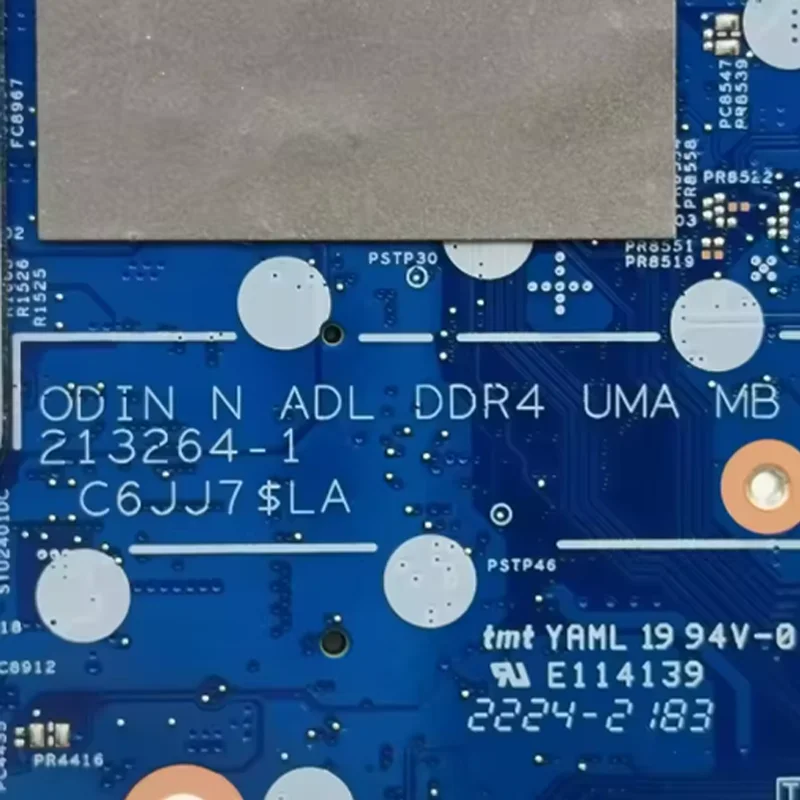 213264-1 0T941X para Dell Inspiron 5420 5620 Placa-mãe para laptop com CPU i5-1235U Placa principal para notebook 100% testada