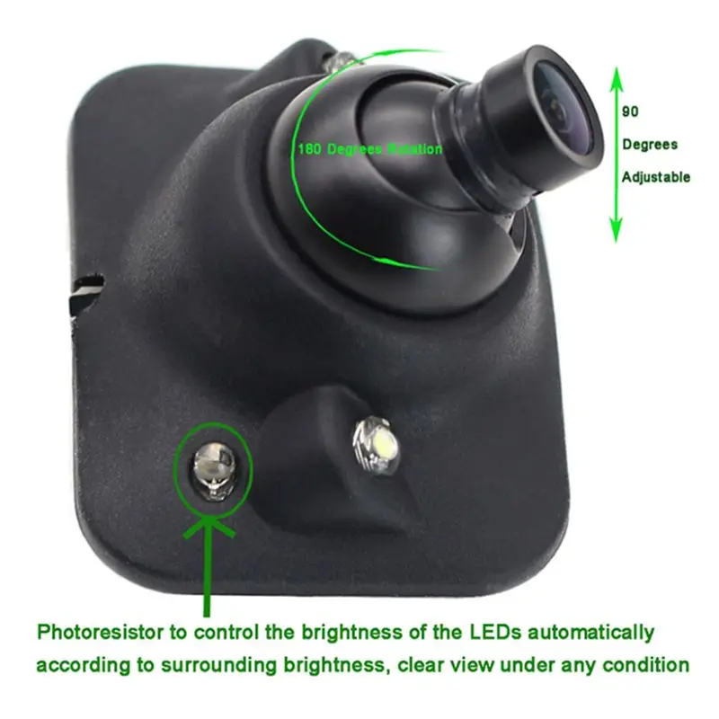 1 Pieces View Blind Spot Car Camera Car Waterproof Monitoring HD Rear View Reversing Image Car Supplies