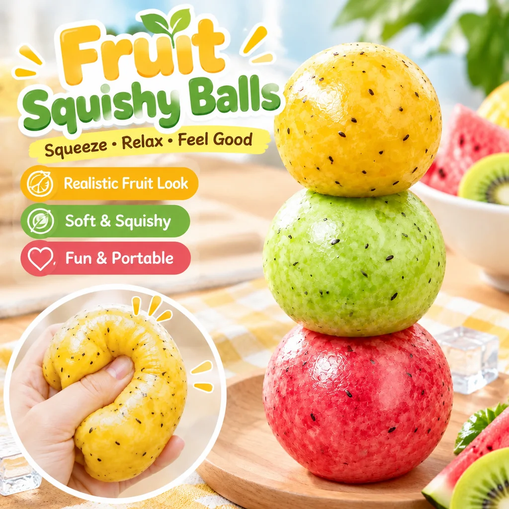 Handmade Coconut Oil Squishy Shaved Ice Ball Sensory Fidget Stress Relief Toy Cross Border Wholesale Ice Sand Squishy