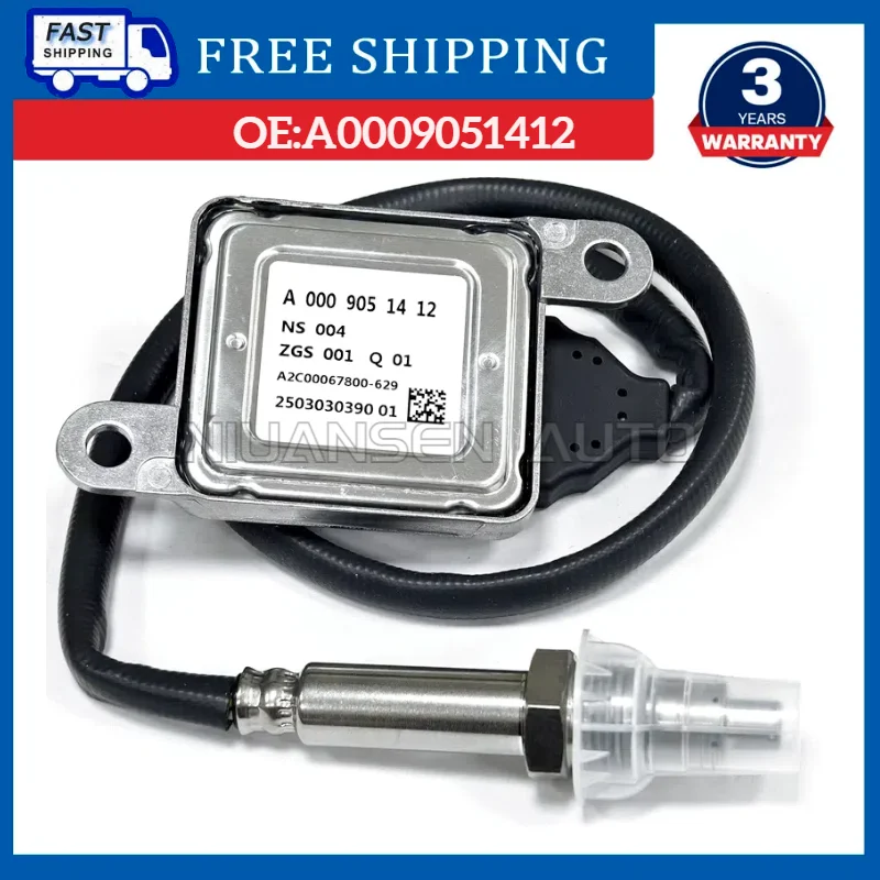

A0009051412 NOX Sensor For Mercedes-Benz W166 W172 W205 W221 W251 W212 W207 W906 ML250 GL350 0009051412