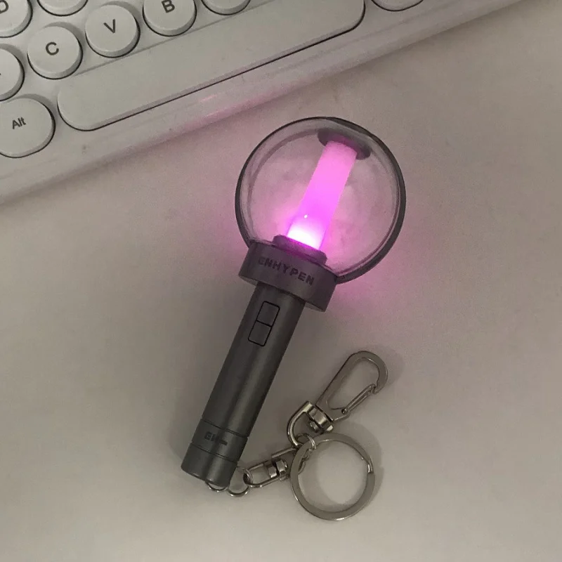 ENH light stick Korea Kpop Lightstick lamp keyring luminous rod with electronic light en pendant peripherals same style