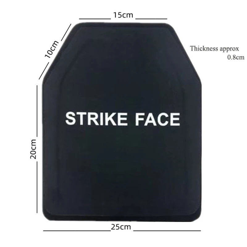 Tactical NIJ IIIA Ballistic Plate Tactical Vest Chest Plate Ballistic Vest Ballistic Shield Pad Safety Guard