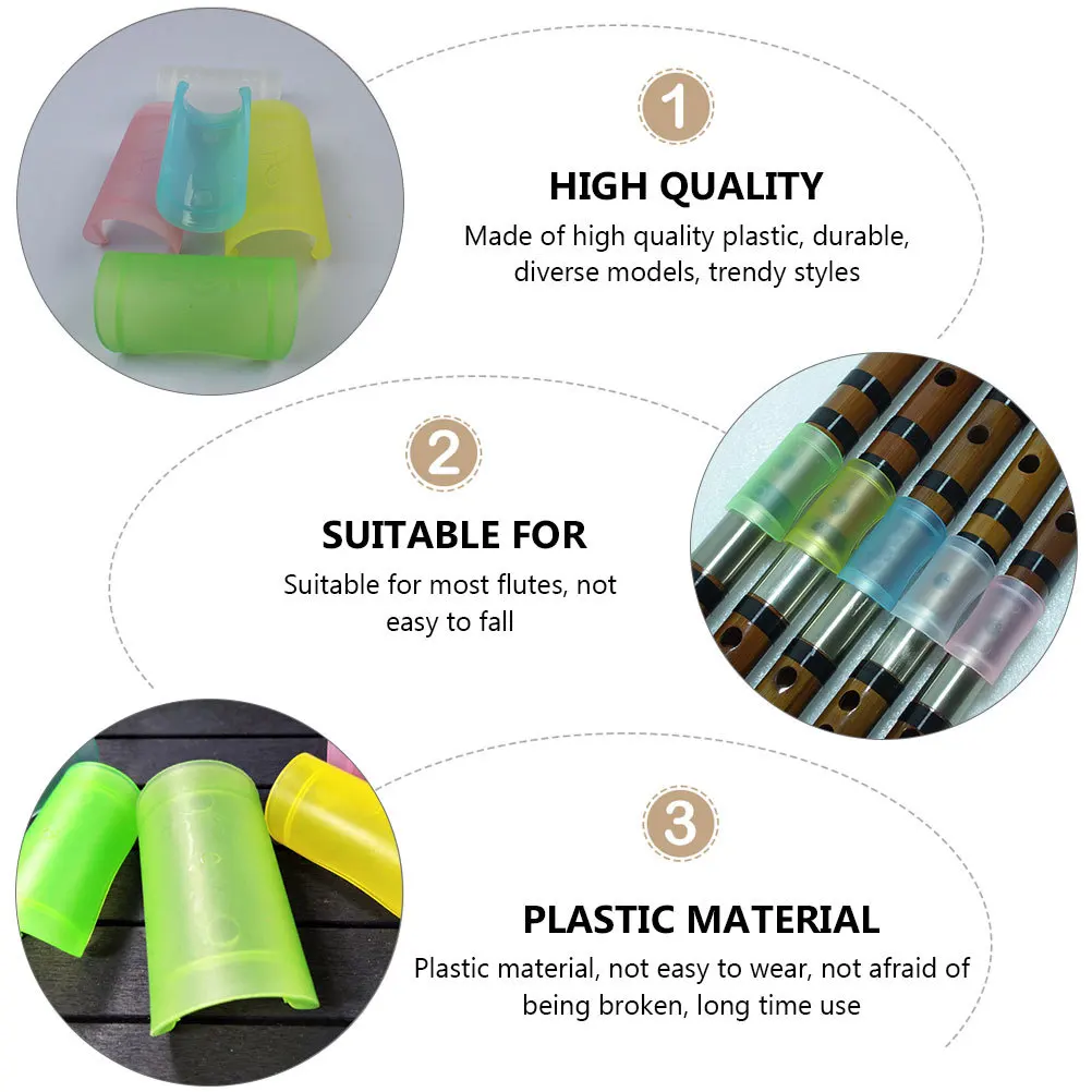 

25Pcs Protective Flute Films High Quality Plastic Material Strong Durability for Flute Protection Easy Install Remove Perfect
