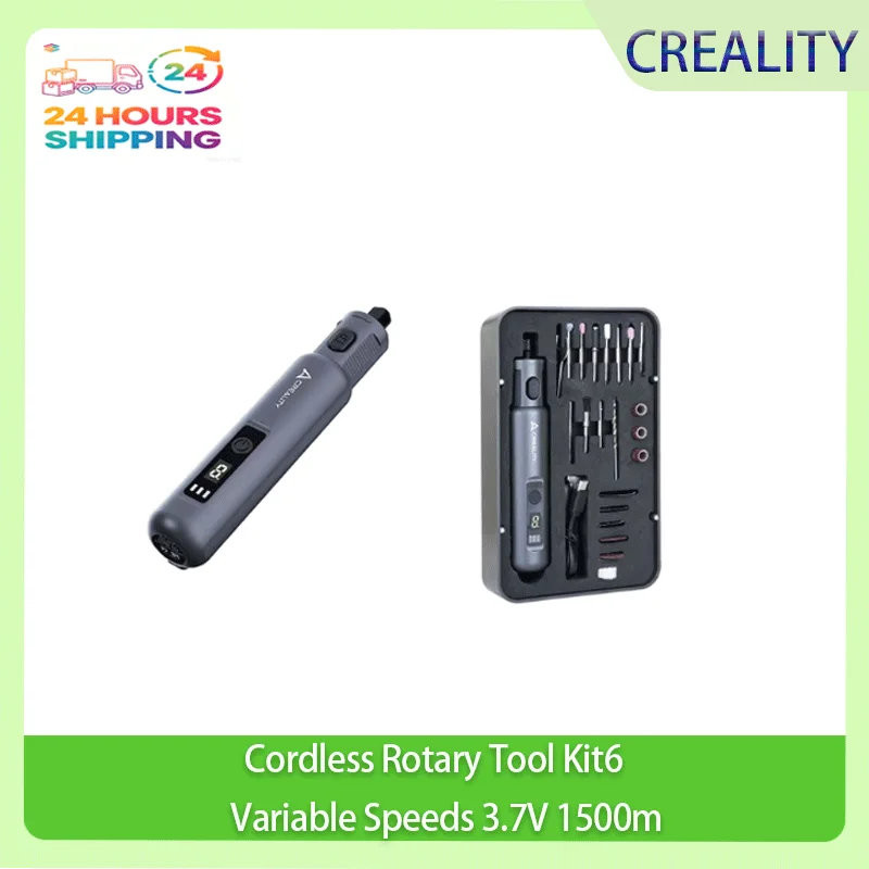 Creality 3D  6th Gear Adjustment Gear 6 Variable Speeds 3.7V 1500mAh Cordless Handheld 3D Printer PartsCordless Rotary Tool Kit