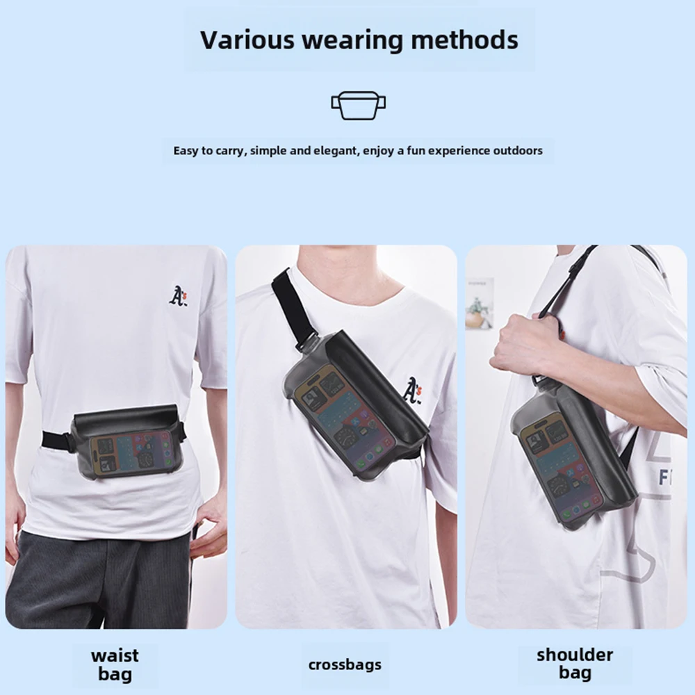 IPX8 Mobilephone Waterproof Bag phone Pouch Beach Bag Cell Phone Case Waterproof Swimming Bag for iPhone for Samsung Redmi Cover