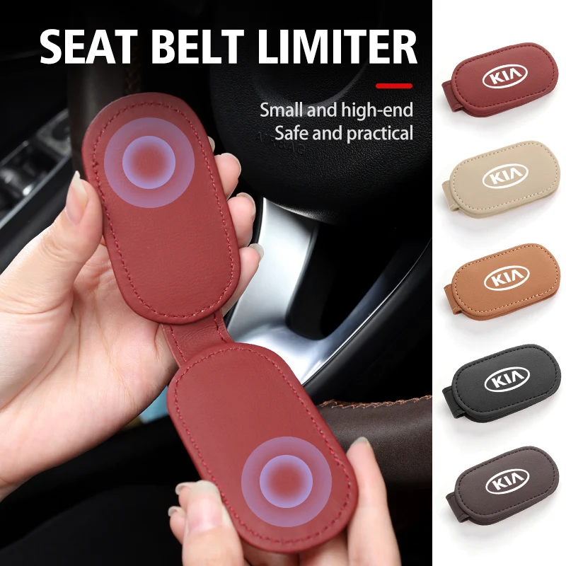 Fivela de Proteção Magnética para Cinto de Segurança Automotivo para KIA Ceed Sportage Rio K5 K2 Optima Cerato Proceed Venga