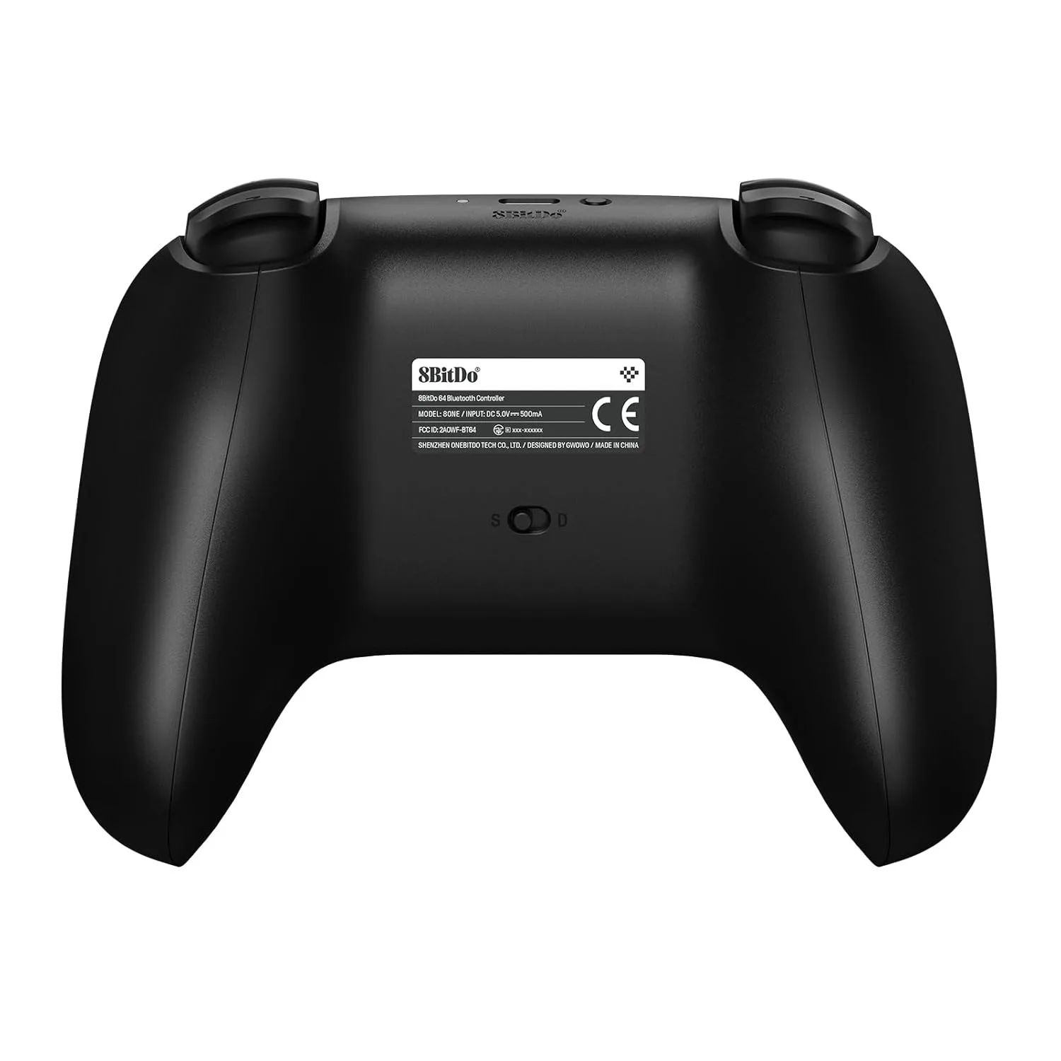 8Bitdo 64 وحدة تحكم بلوتوث Gamepad لـ Analogue 3D، Nintendo Switch / Switch 2، PC، Windows، وAndroid Gamepad