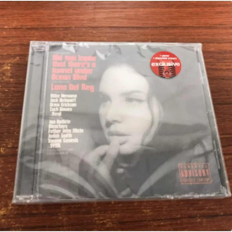 

Alternative Pop & Chamber Pop Album Lana Del Rey Music CD Did You Know That There's a Tunnel Under Ocean Blvd Music Record