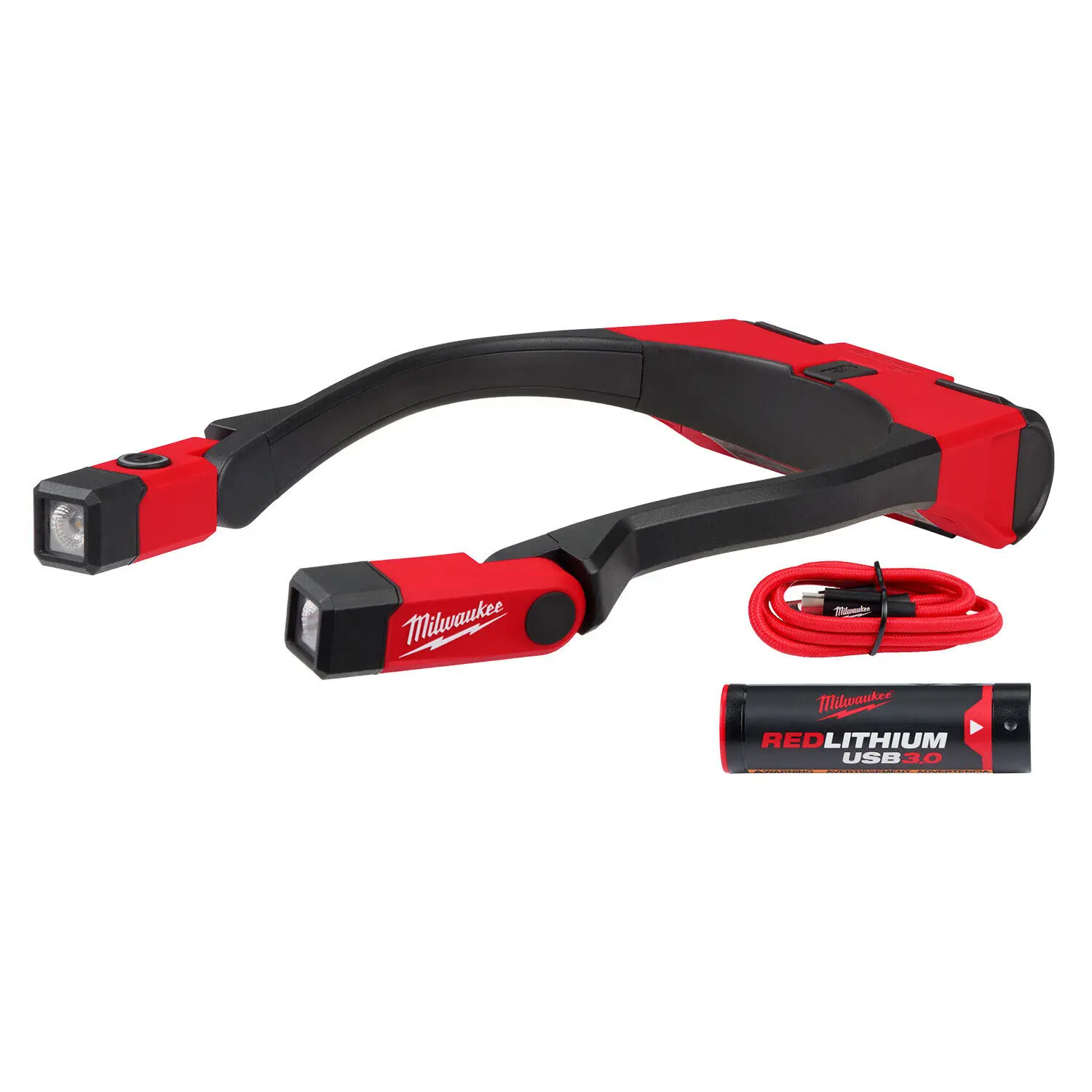 New Milwaukee 2117-21 REDLITHIUM™ USB 400L Neck Light