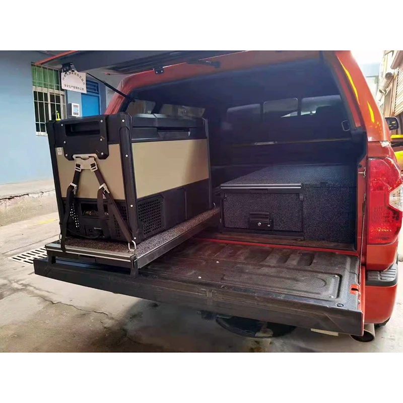 4x4 Offroad Vehicle Car Drawer System for Toyota tundra Cargo Drawer Back Tool Drawers CarFor Ram ranger hilux np300 tacoma