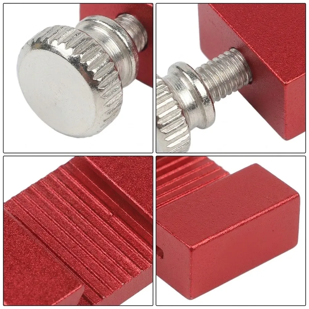 Aluminum Alloy Positioning Block with Metric Scale for Accurate and Repeatable Layout Marking with Any Straight Edge Tool