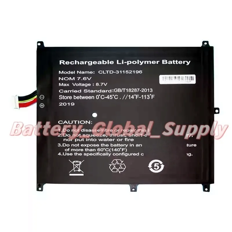 

Battery for Pro CWI530 CLTD-31152196 7.6V Fast Delivery, Reliable -