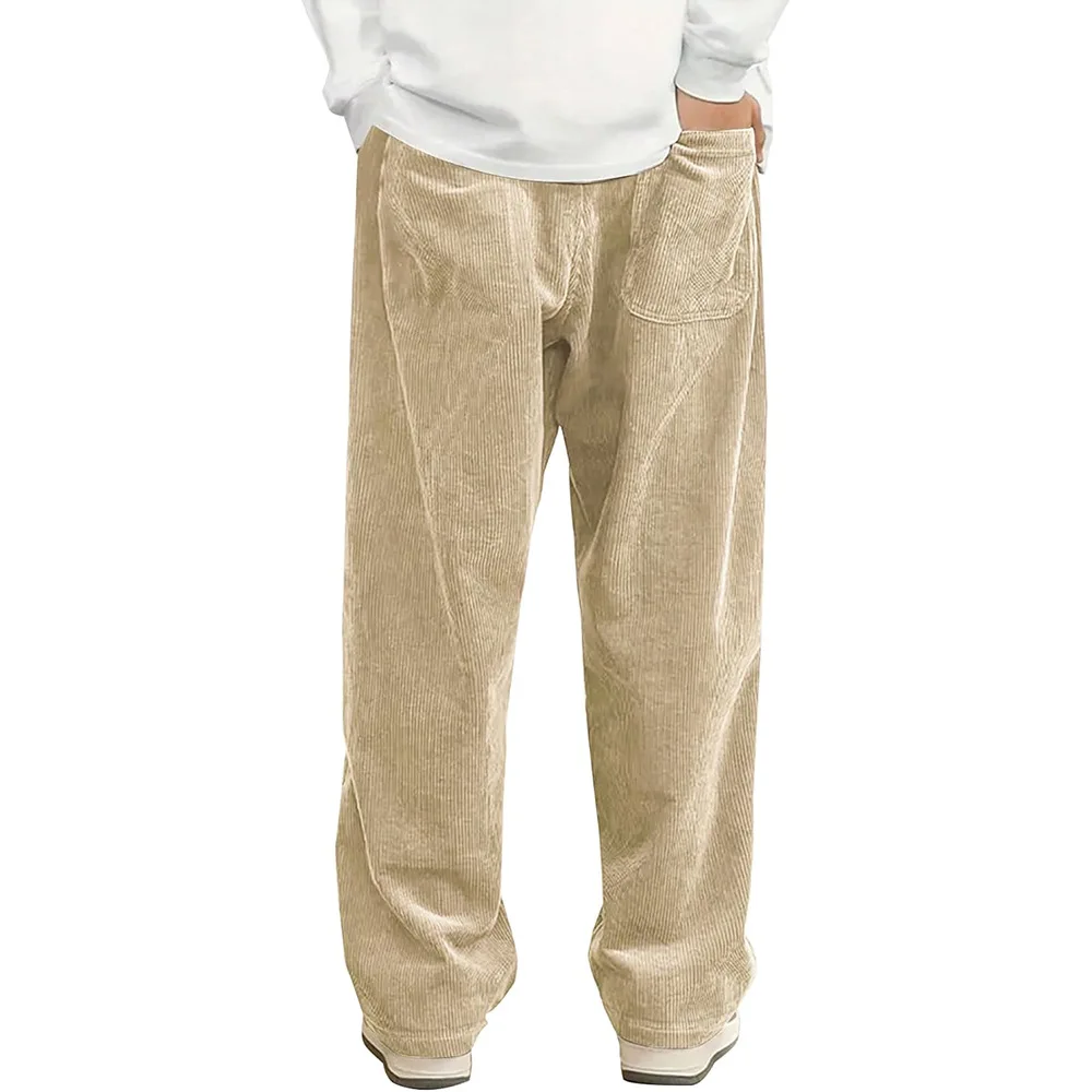 Amerikanische Freizeithose mit Seitenstreifen und Buchstaben-Stickerei, Weites Bein, Lässige Sommerhose für Herren, Locker Fallende Sporthose – Detail 21